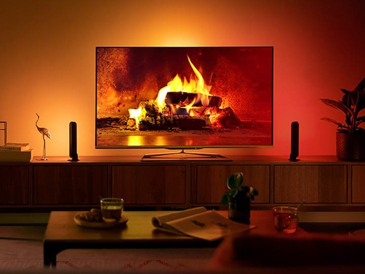 The Philips Hue Light Bar offers adjustable color spectrum and brightness settings for creating the perfect ambiance for any occasion.