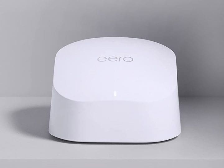 The Amazon eero Mesh Wi-Fi Router utilizes mesh technology to create a seamless network throughout your home, eliminating dead spots and ensuring a strong, reliable signal in every room.