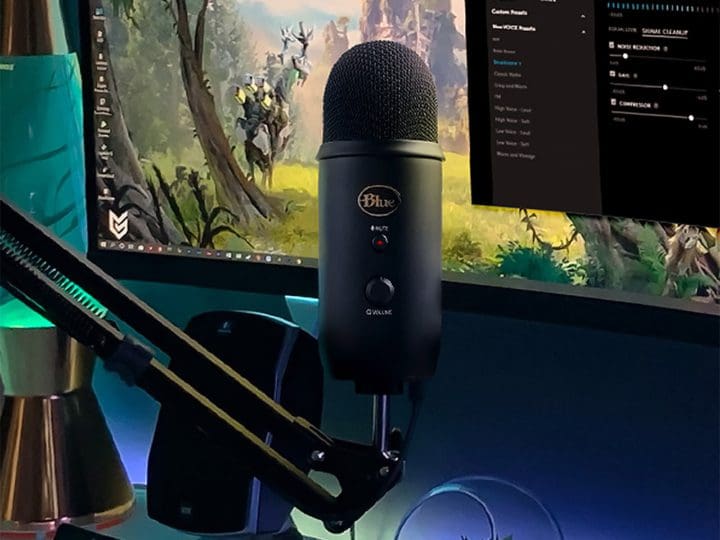 The Logitech Blue Yeti Multi-Pattern USB Microphone can get you close to professional-grade audio recording within the confines of your home studio.
